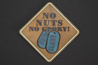NO NUTS NO GLORY! (rubber)