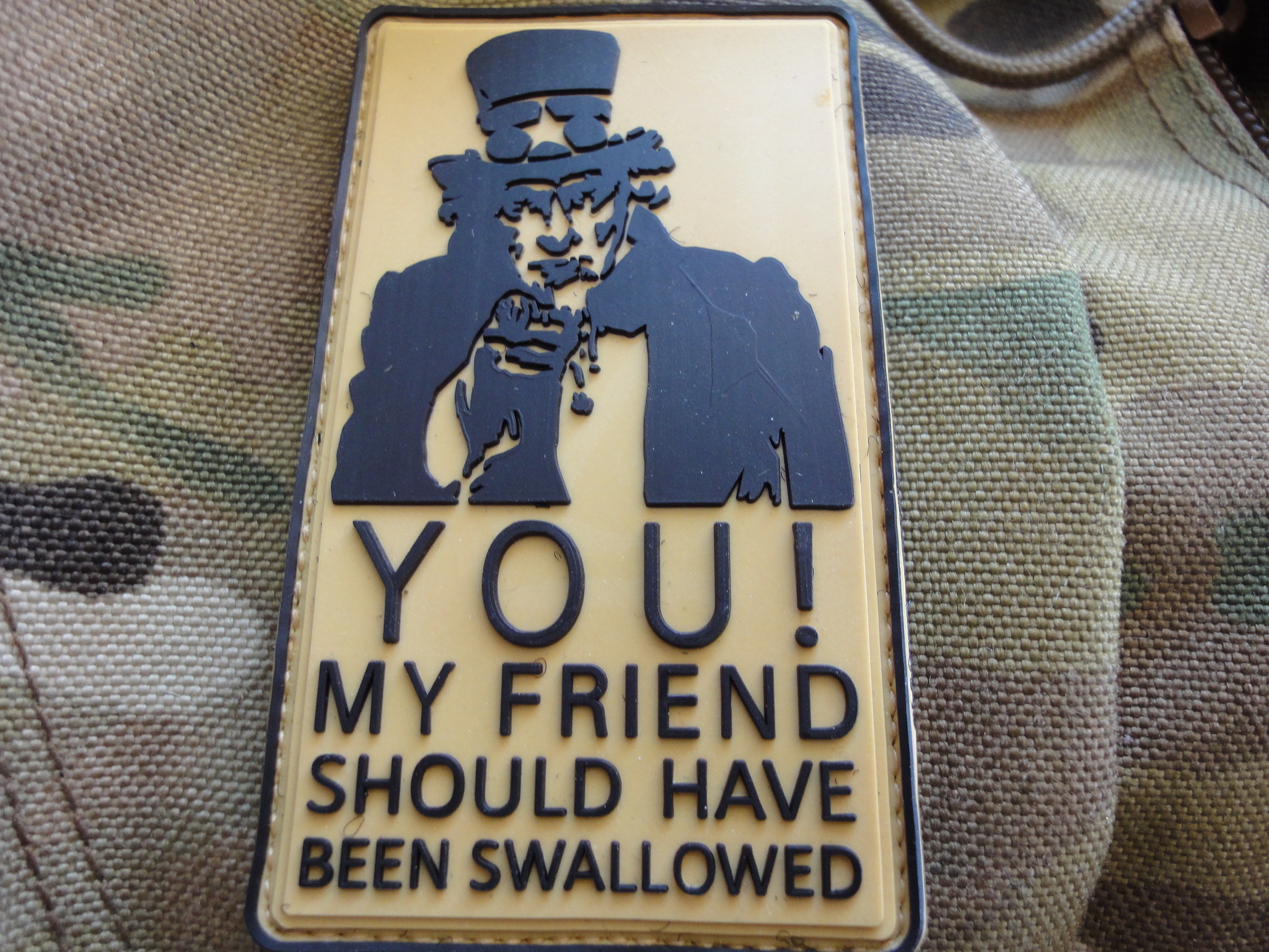 3D Rubberpatch:"YOU MY FRIEND" desert