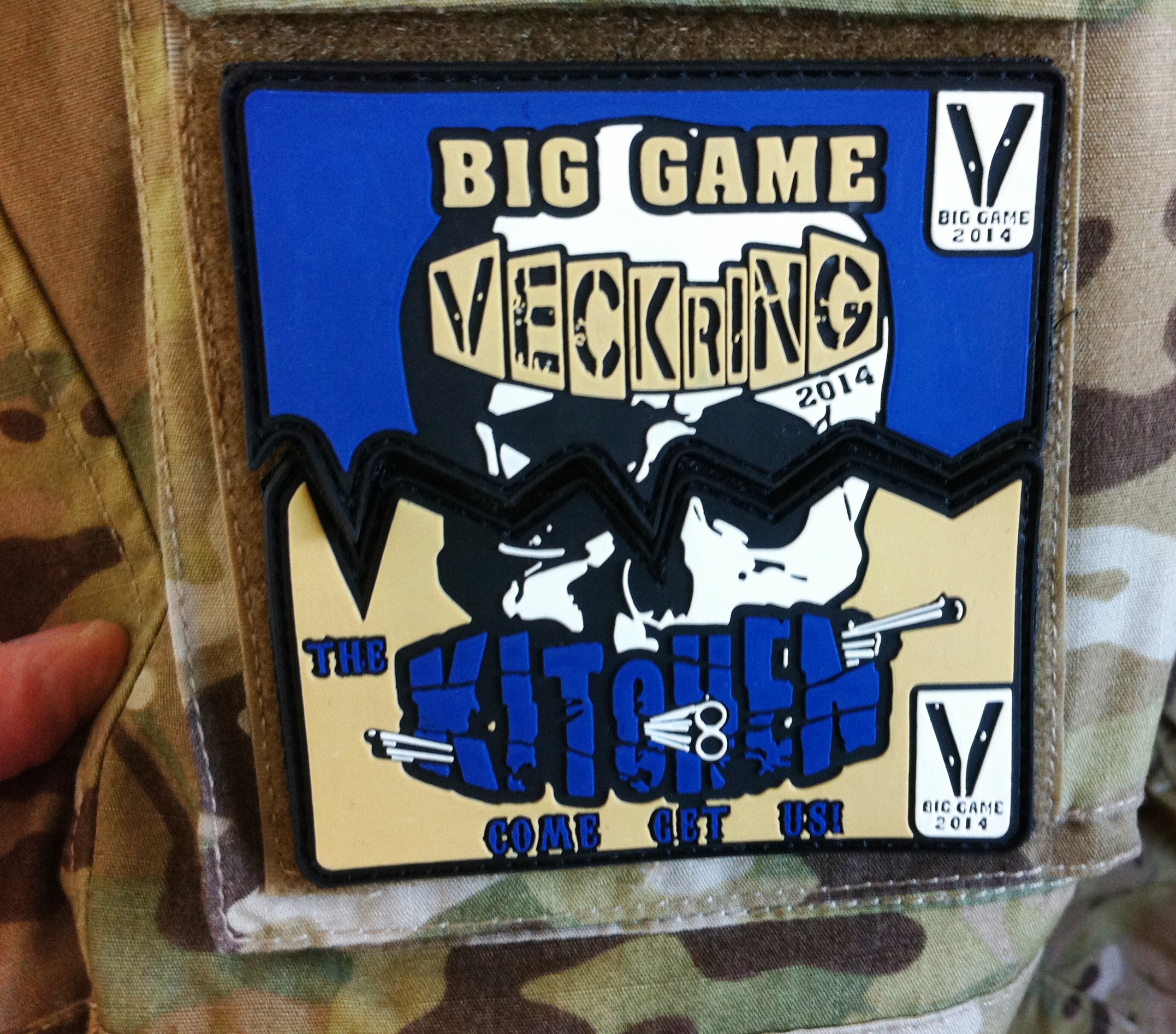 3D Rubberpatch:"VECKRING & KITCHEN 2014"