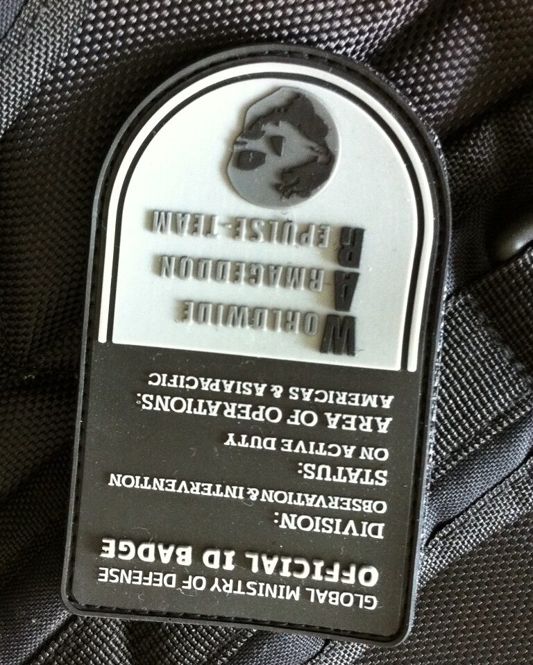 3D Rubberpatch: UNDEAD "WAR" dark ops