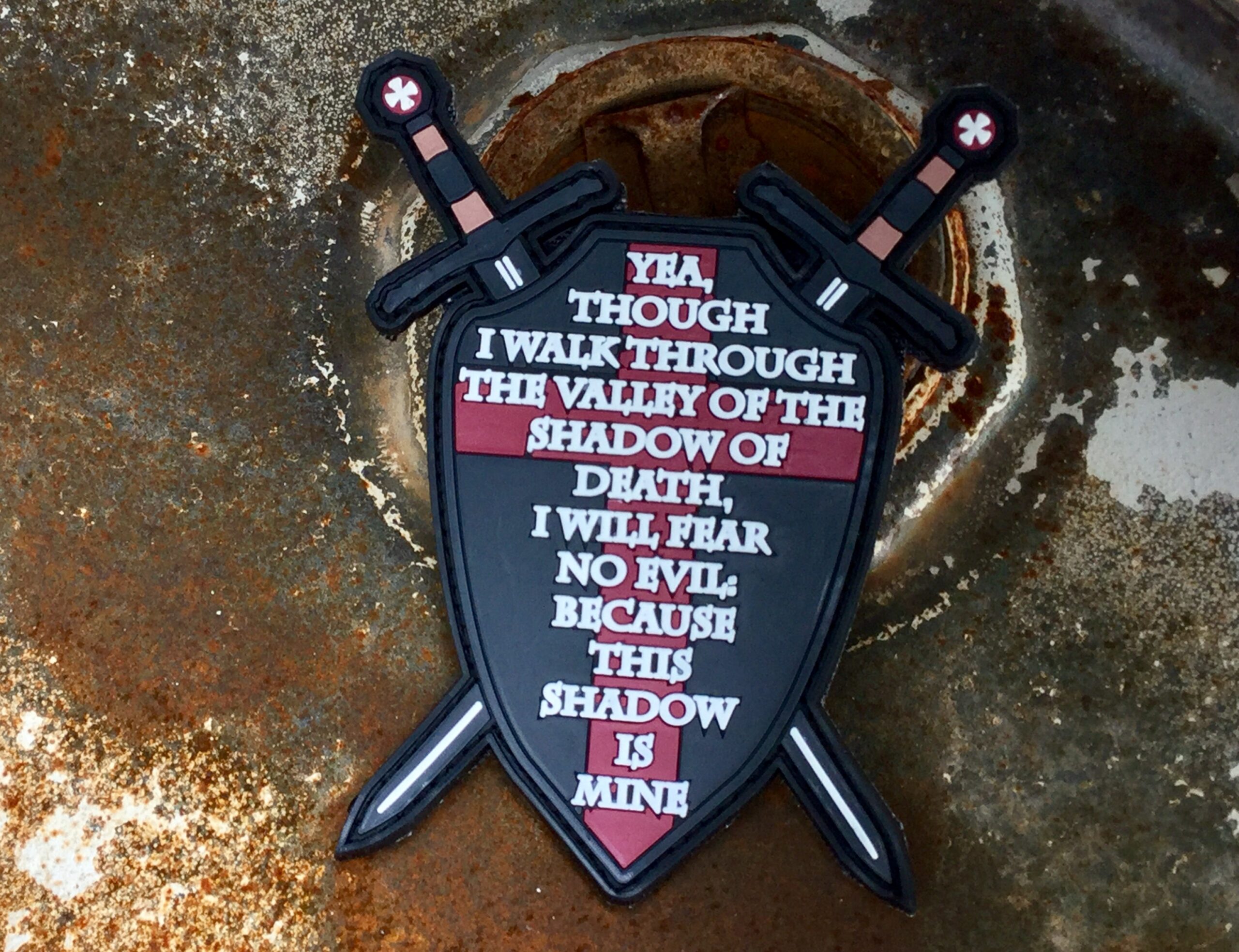 3D Rubberpatch: "DER GROSSE SCHILD"