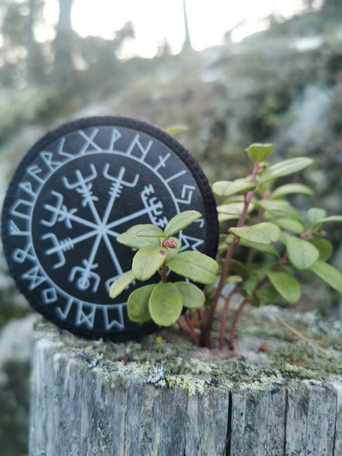 KUPA - Patch "Vegvisir" s/w – Bild 2