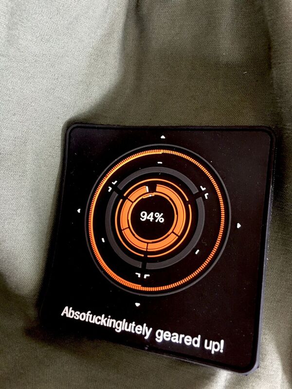 3D Rubberpatch: "94%"