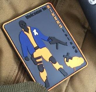 3D Rubberpatch: "Riker Island"