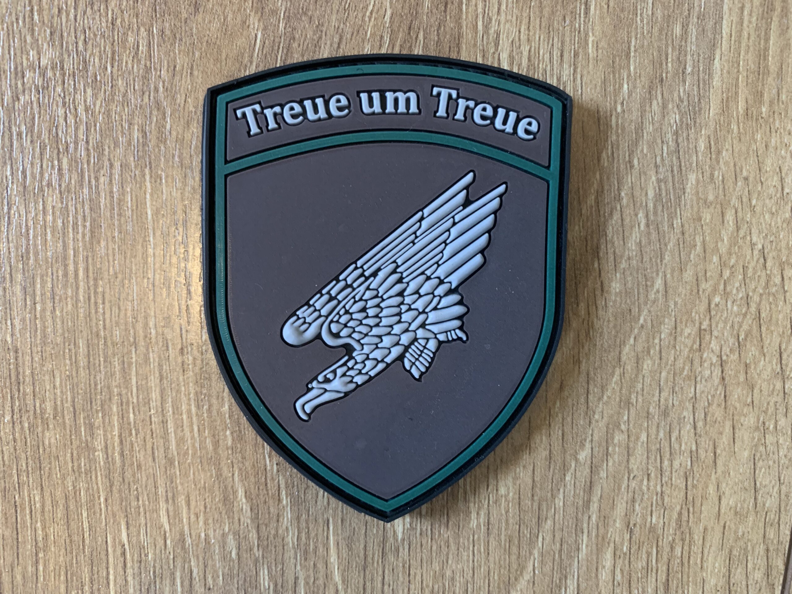 3D Rubber MORALE PATCH: "TREUE UM TREUE" – Bild 2