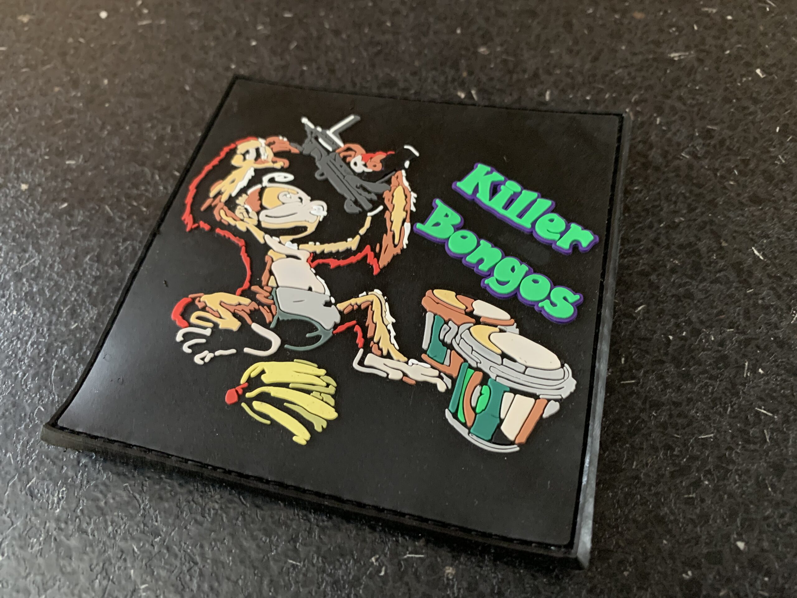 3D Rubberpatch "KILLER BONGOS" – Bild 2