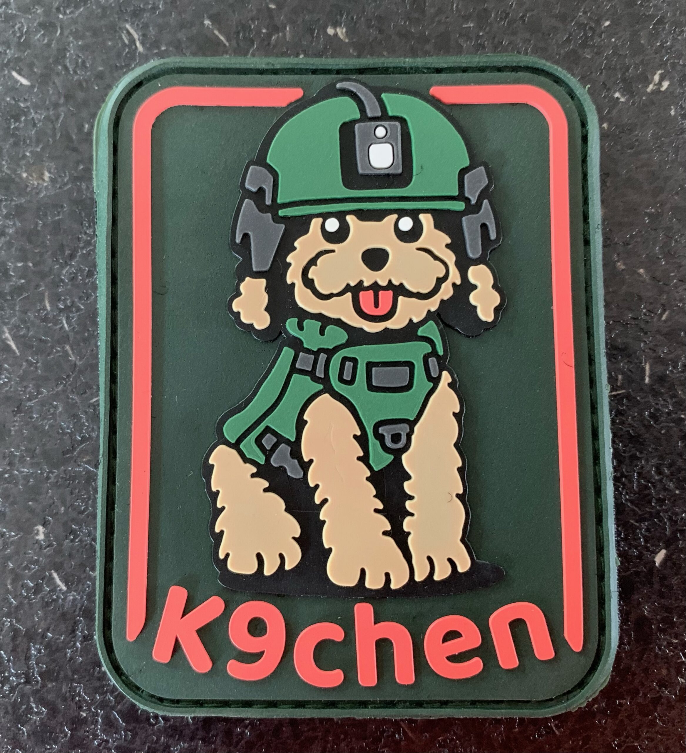 3D Rubberpatch: K9chen – Bild 3