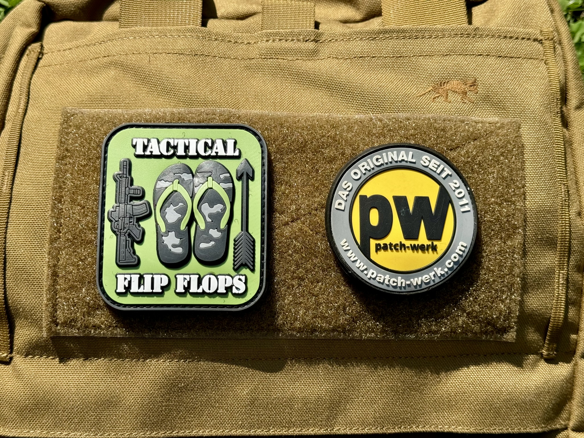 3D Rubberpatch: "TACTICAL FLIP FLOPS" – Bild 2