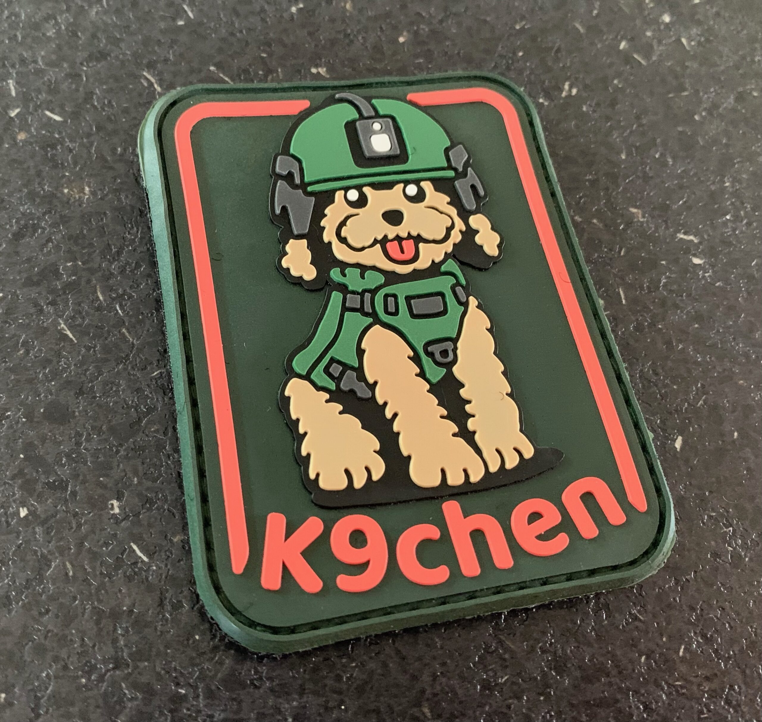 3D Rubberpatch: K9chen – Bild 2