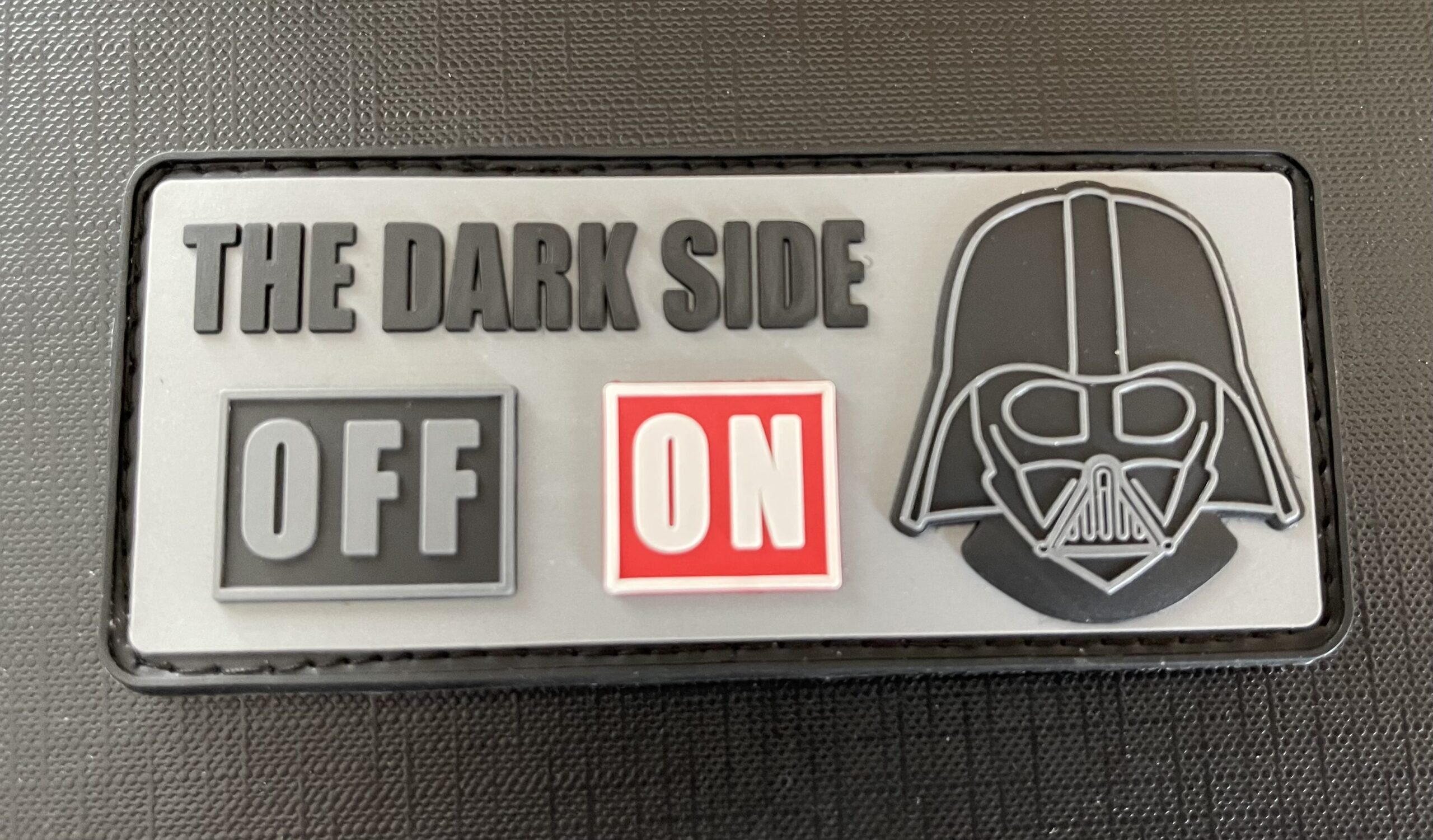 3D Rubberpatch: "THE DARK SIDE"