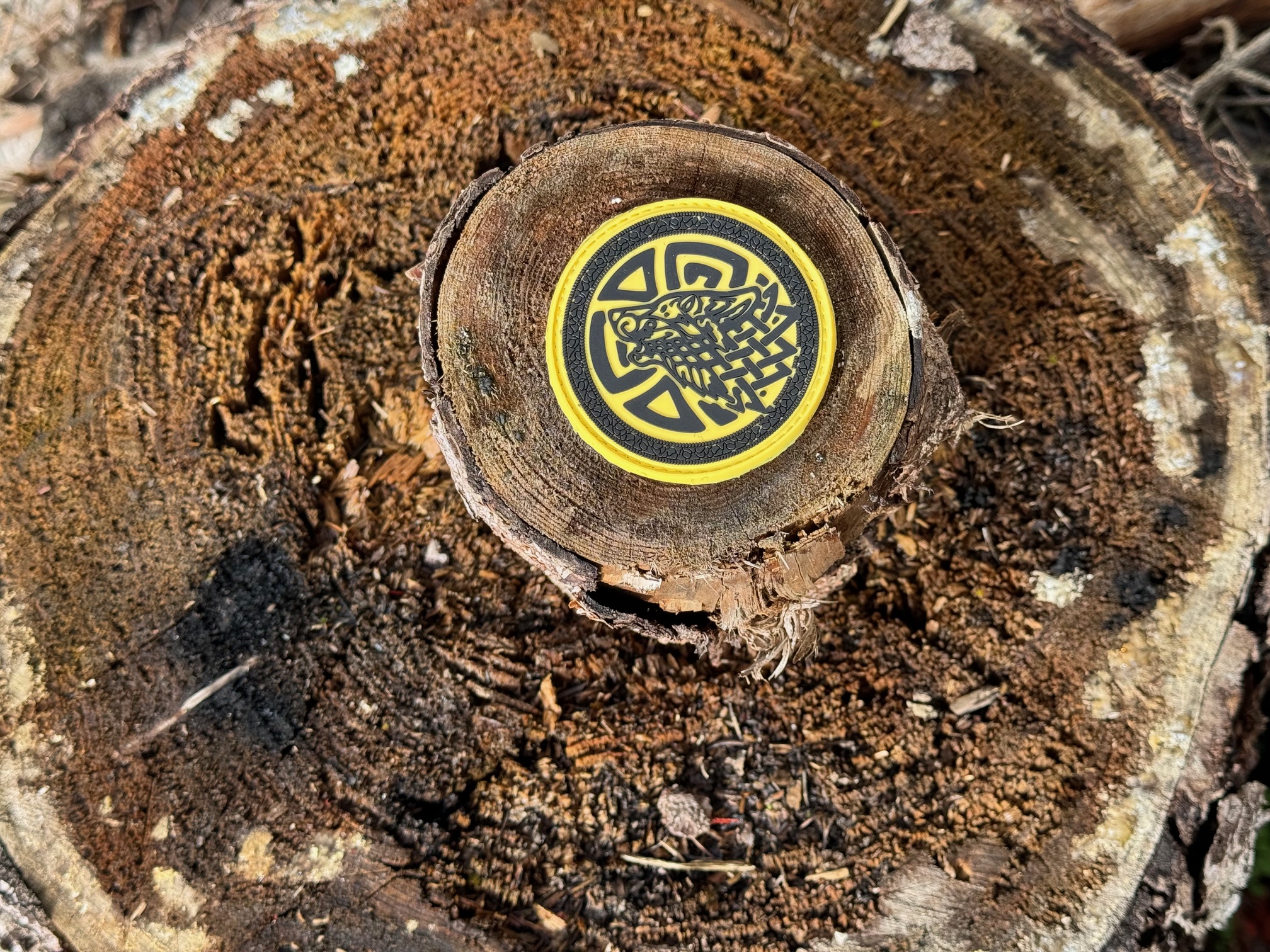 3D Rubberpatch "Viking Wolf" – Bild 2