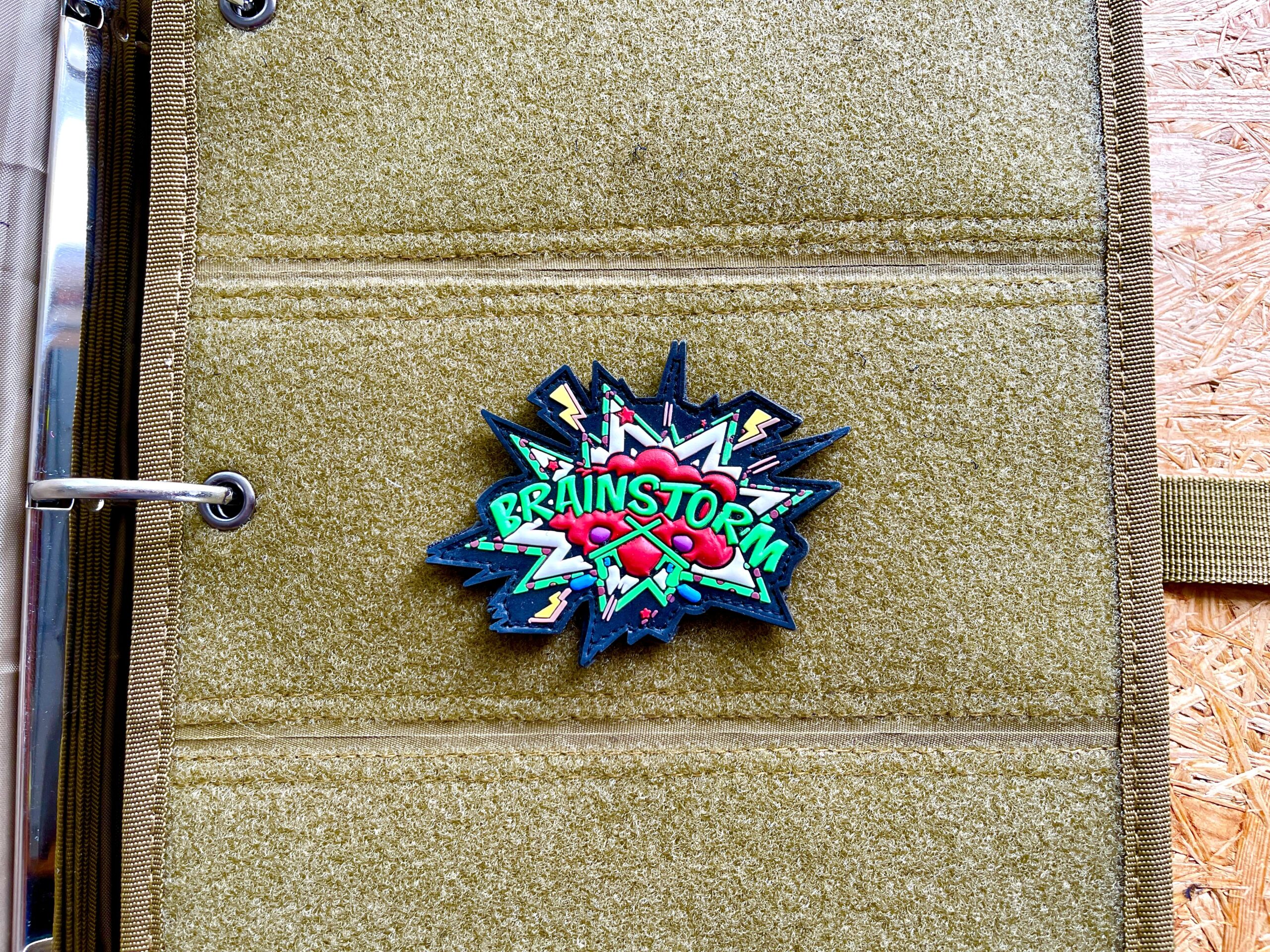 3D Rubberpatch "BRAINSTORM" – Bild 2