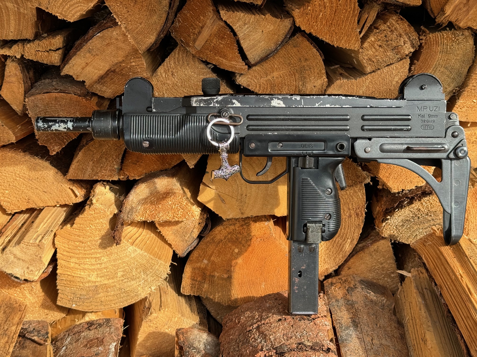 CHARM: "THOR" Anhänger silberfarben – Bild 4