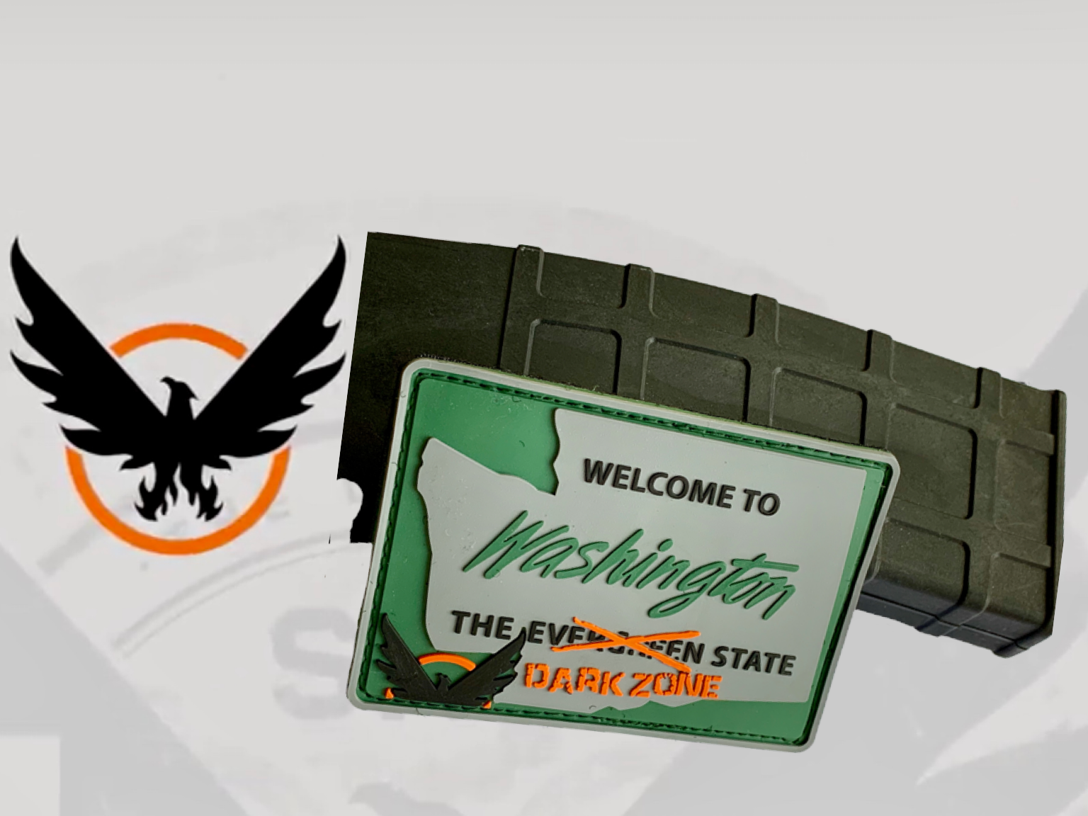 3D Rubberpatch: "Welcome to Washington" – Bild 2