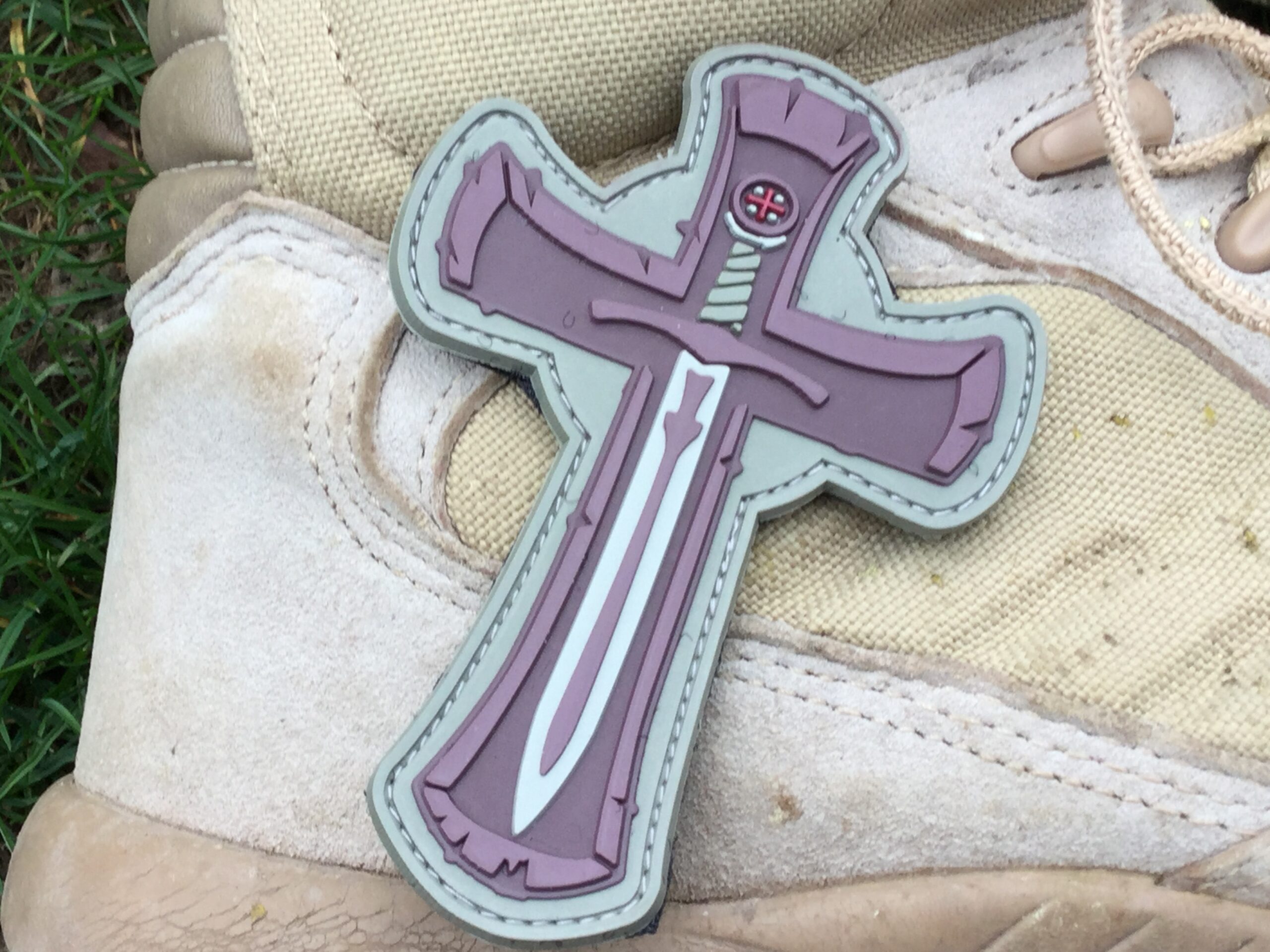 3D Rubberpatch: "SCHWERTBRUDER - BROTHER OF THE SWORD" – Bild 2