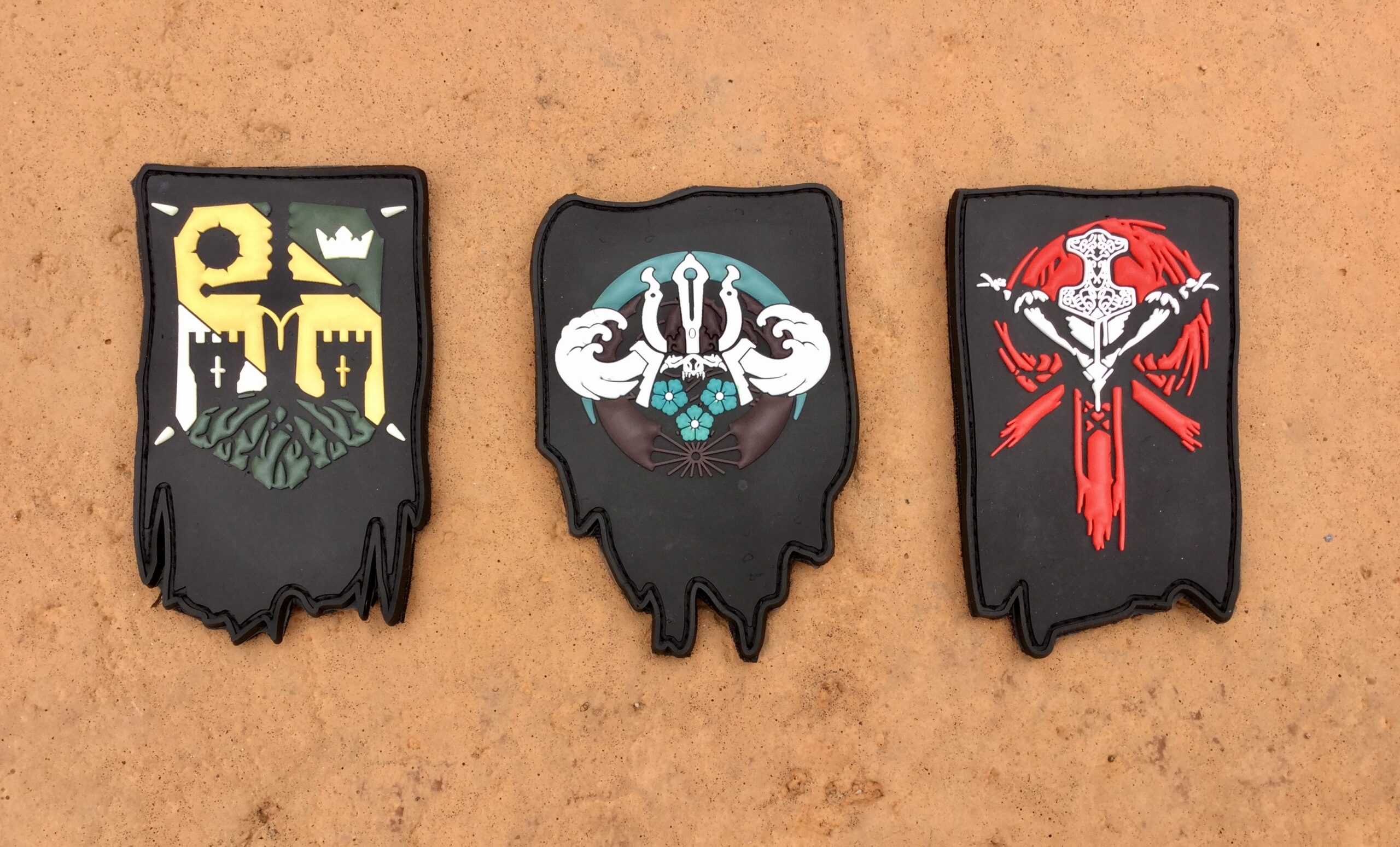 3D Rubberpatch: "VIKINGS BANNER"