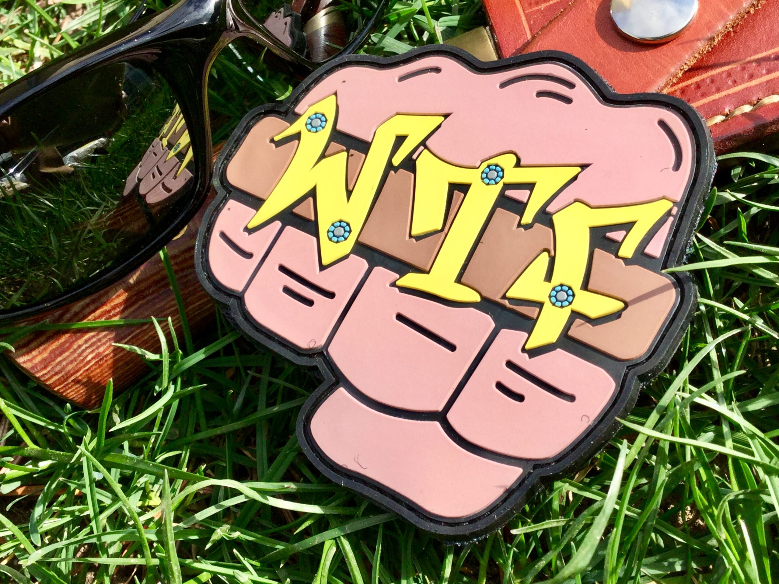 3D Rubberpatch: "WTF" – Bild 2