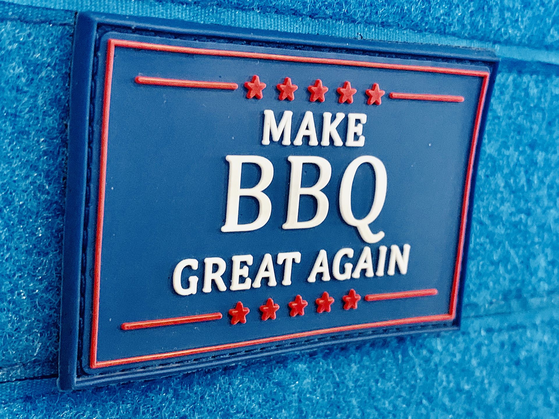 3D Rubberpatch: "MAKE BBQ GREAT AGAIN" – Bild 2