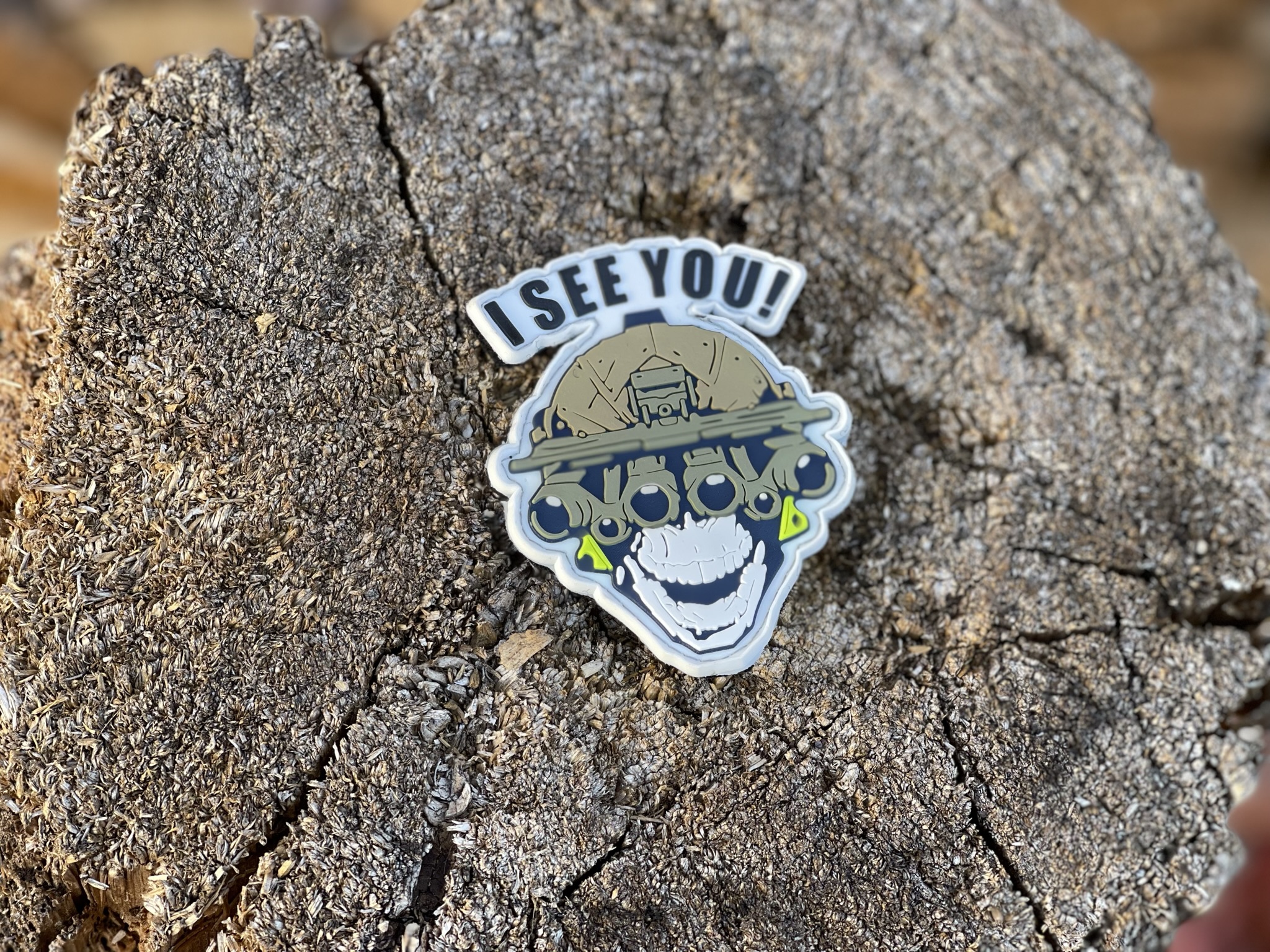 3D Rubberpatch: "I SEE YOU" – Bild 2