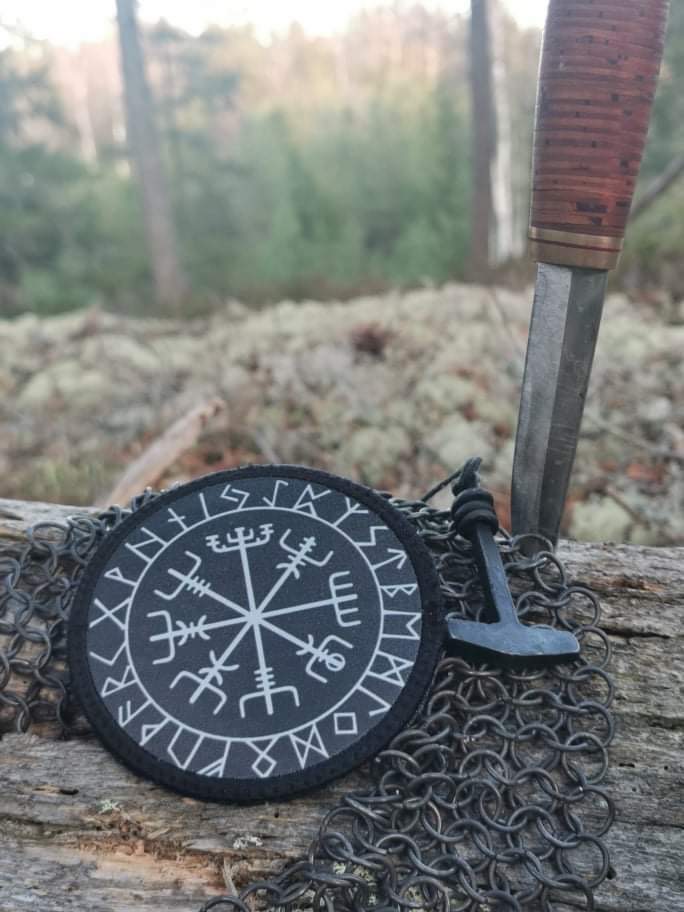 KUPA - Patch "Vegvisir" s/w – Bild 4