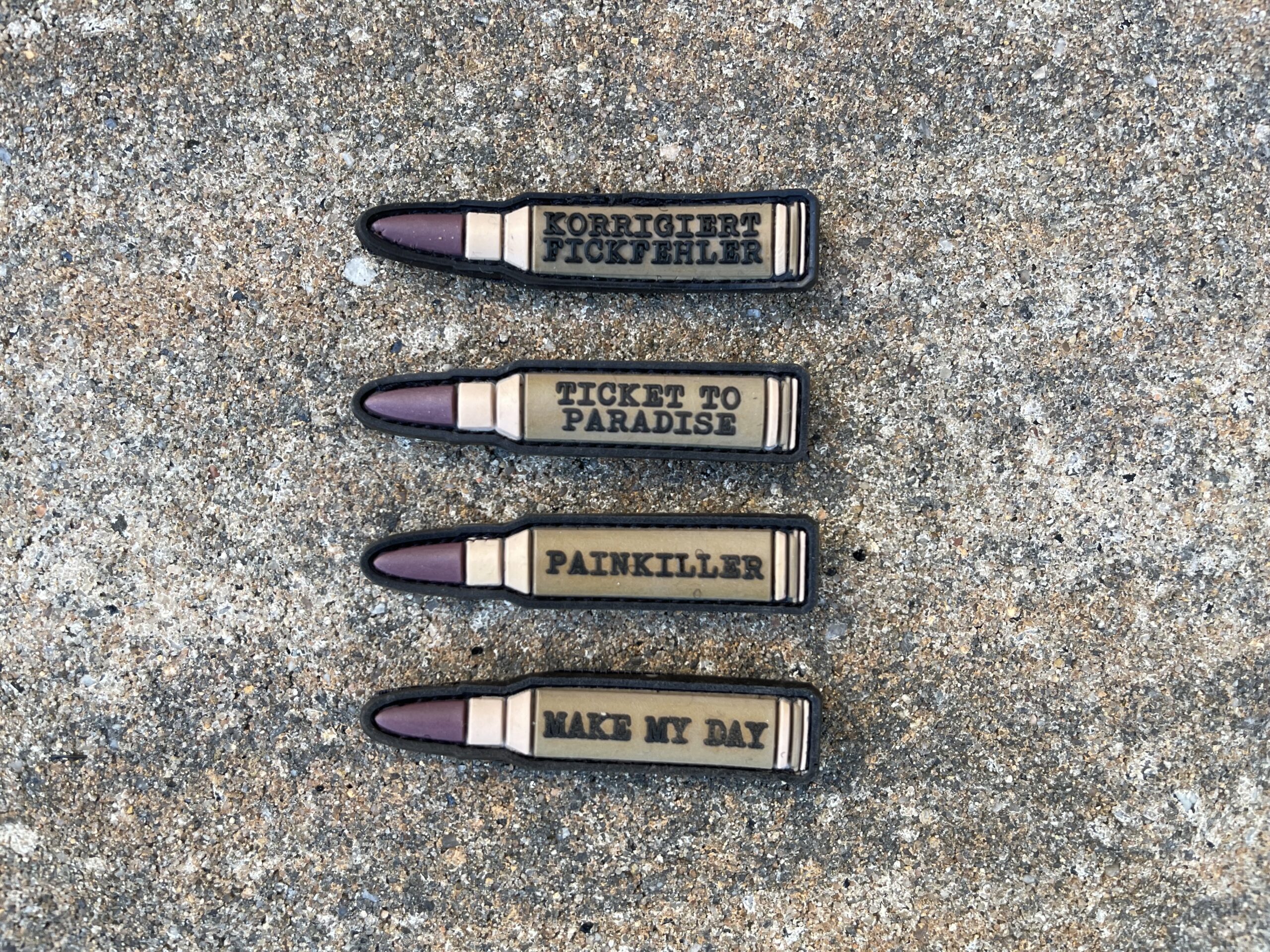 3D Rubberpatch "KORRIGIERT FICKFEHLER" – Bild 2