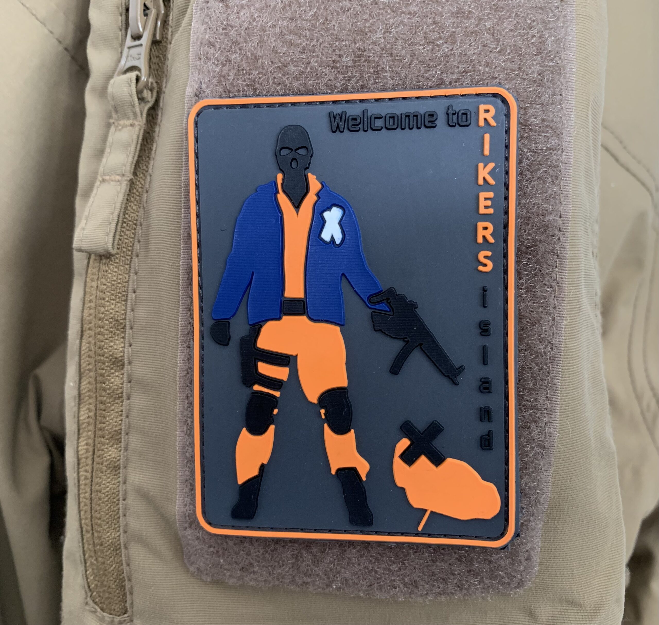 3D Rubberpatch: "Riker Island" – Bild 2