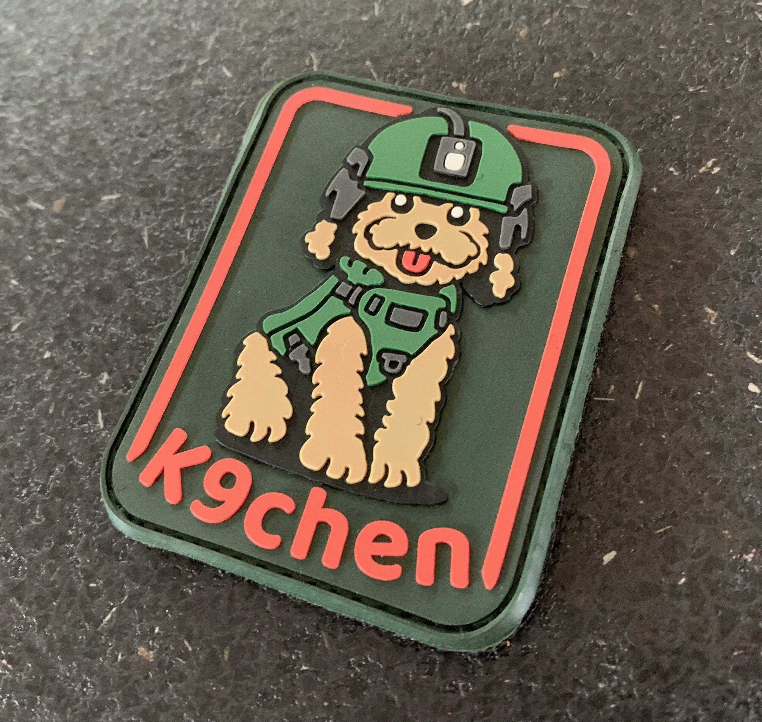 3D Rubberpatch: K9chen