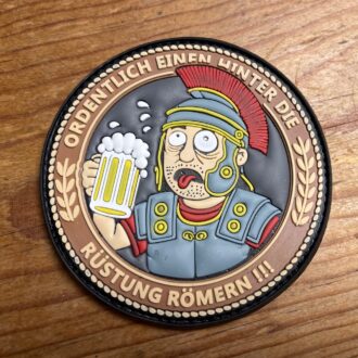 3D Rubberpatch: Ordentlich einen hinter die Rüstung Römern!