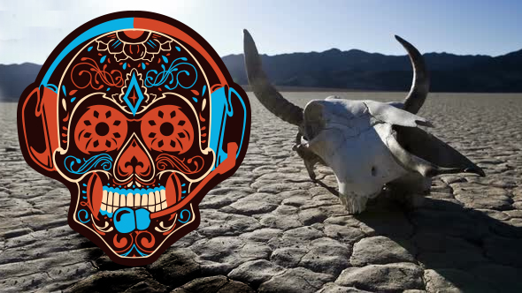 3D Rubber MORALE PATCH: "Santa Muerte" nachleuchtend – Bild 2